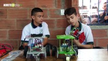 10-07-19 Desde el grado sexto estudiantes de colegios públicos de Medellín son formados en robótica