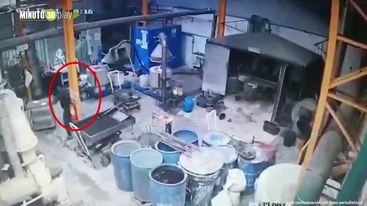 Condena a más de 27 años de prisión para tres de los asaltantes a una fundidora de oro en Medellín