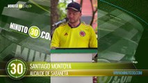 Santiago Montoya, alcalde  de Sabaneta pide rodear