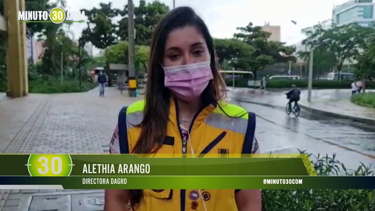 Tras fuerte aguacero en Medellín, este es el reporte oficial de daños e inundaciones