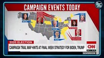 TTS: Campaña de Trump y Biden llegaran a su fin antes de las elecciones