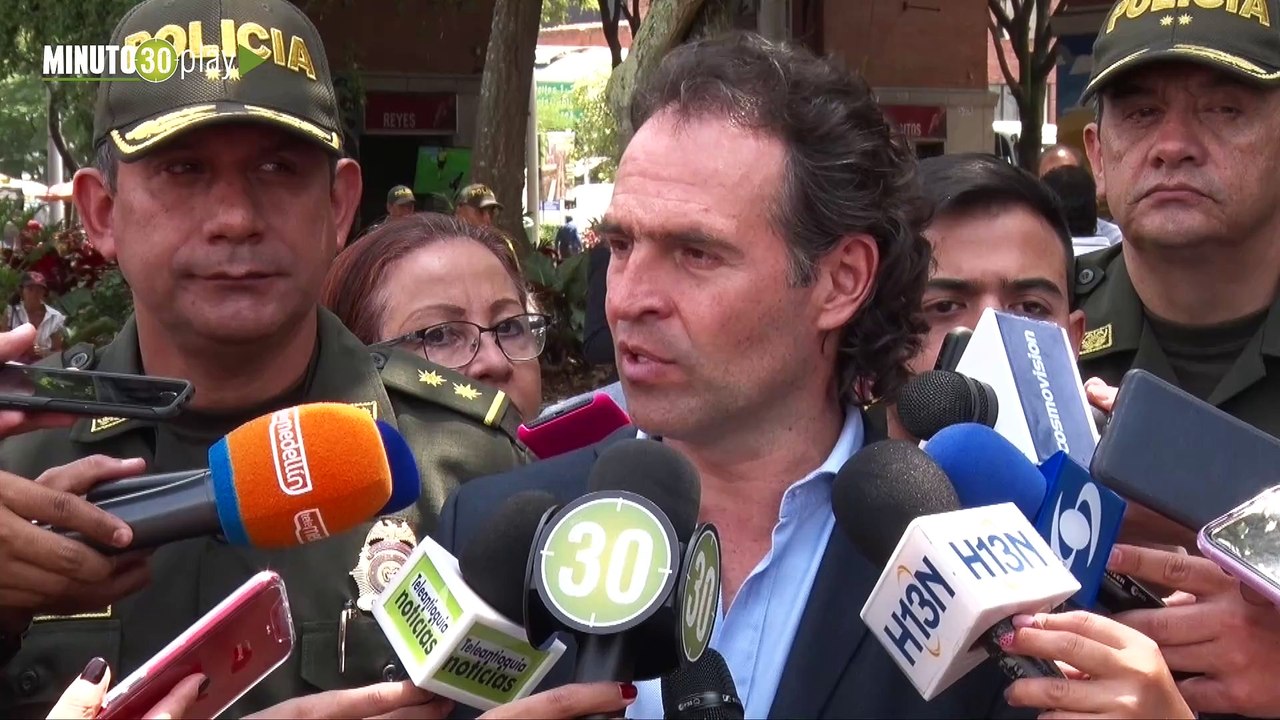 30-09-19 Tenemos muchas diferencias, pero respiramos el mismo aire Alcalde Federico Gutiérrez