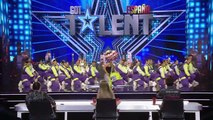 Got Talent España 2021: La ACTUACIÓN GRUPAL con 43 personas que DIVIDE al jurado | Audiciones 6