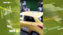 ¡Qué cochinada! Denuncian que taxista mostró el pene durante una discusión en plena estación Niquía