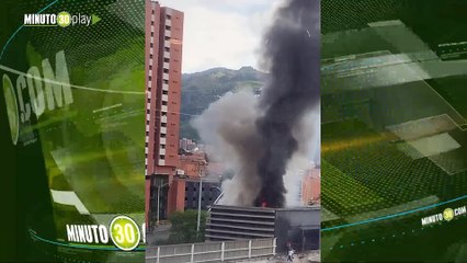 Se tienen detalles sobre el incendio en centro comercial de Envigado