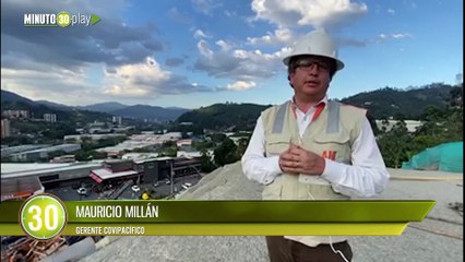 Iniciaron obras de estabilización en talud de la variante de Caldas, en el sector conocido como Cocorolló