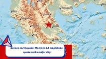 Monstruosos sismo sacude a Grecia - 6.2 grados
