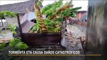 La tormenta Eta causa daños catastróficos en Centroamérica