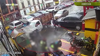 video del momento exacto cuando asesinan a comerciante