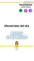 Efemérides Martes 26 Marzo 2024