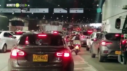 Los cogió el día Violento trancón por el soterrado de Parques del Río, antes del toque de queda-parte 2