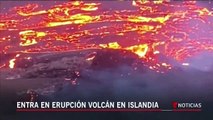 Mira las impactantes imágenes de la erupción de este volcán