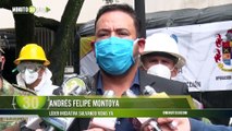 empresarios donaron 12 mil litros de agua con hipoclorito para desinfectar el Valle de Aburrá