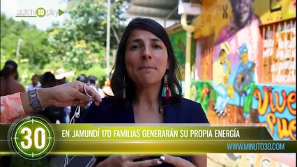 EN JAMUNDÍ 170 FAMILIAS GENERARÁN SU PROPIA ENERGÍA
