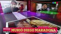 Así dieron a conocer el ADIÓS a Maradona en Argentina | Diego Armando Maradona falleció