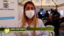 ¡Atención taxistas! Les habilitaron primer punto de vacunación en Medellín