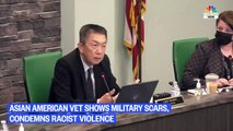 #OMG: ¿Es lo suficientemente patriota? Un oficial asiático-americano muestra sus cicatrices militares y condena la violencia racista