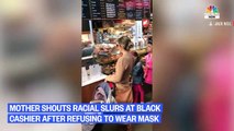 #VIRAL: Madre lanza insultos racistas a cajero de panaderia por solicitarle a ella usar el cubrebocas