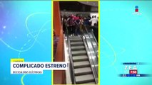 #VIDEO: Estreno de escaleras eléctricas en Camerún puso en aprietos a habitantes