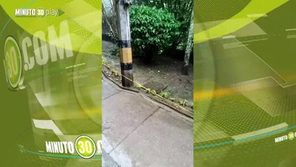 Cayó granizo en algunos sectores de Medellín