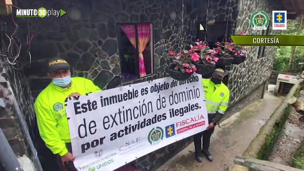 ¡Una millonada! Extinción de dominio a 1.800 millones en bienes que fueron adquiridos con plata de droga