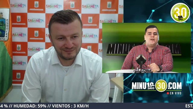 Santiago Montoya, Alcalde de Sabaneta habla de la Actualidad, proyectos y plan de desarrollo del mun