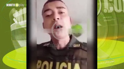 Un policía le hizo una canción al robo en El Poblado