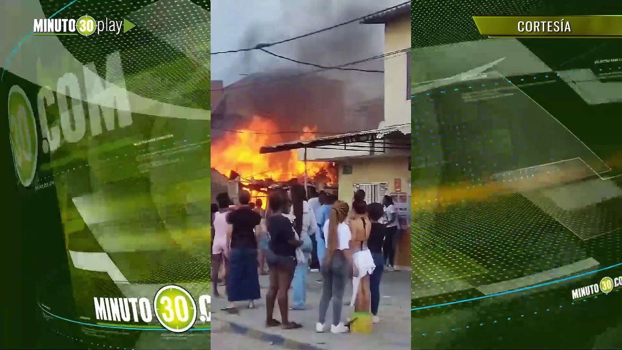 Incendio en Cali
