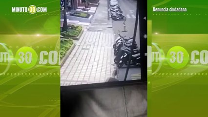 Robo de moto en Laureles