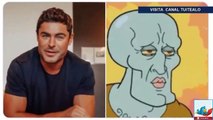 Zac Efron irreconocible su rostro desata olas de memes en redes sociales