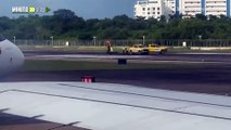 Aeropuerto de Cartagena está paralizado por contingencias en la pista