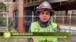 Bomberos de Medellín evitaron una tragedia al controlar las llamas en un centro infantil en El Poblado