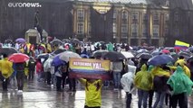 #SOSColombia: LLORA el cielo en COLOMBIA en el segundo PARO NACIONAL contra el Gobierno de Iván Duque
