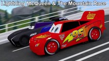 Rayo McQueen contra Jackson Storm en Cars Toys Mountain Race