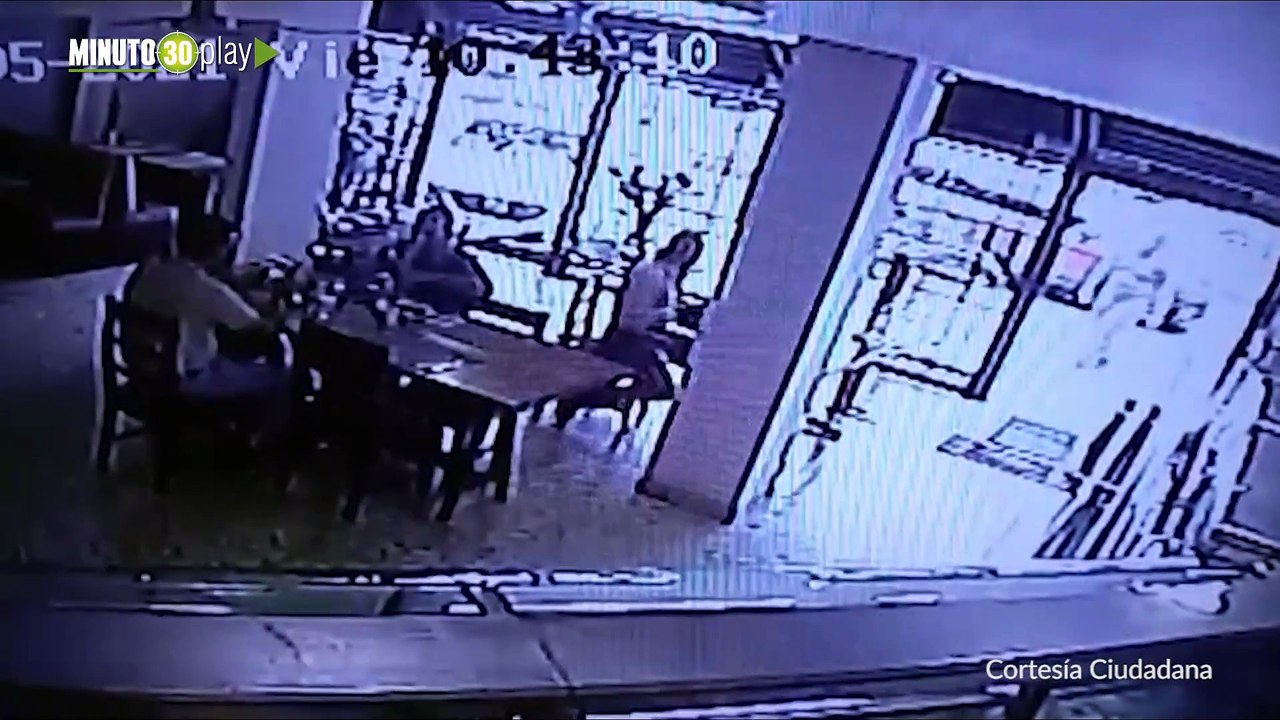 robo en restaurante
