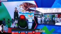 Ángela Aguilar es criticada por cantar el himno nacional mexicano previo a la pelea de El Canelo