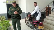 A un hombre se le robaron la moto mientras estaba en misa