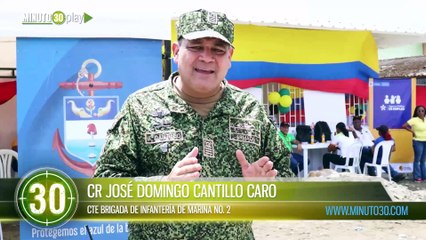 Armada llevó atención en salud y otros servicios al Bajo Calima Parte 1