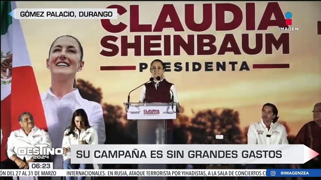 Sheinbaum afirma que está dispuesta a informar de sus gastos de campaña
