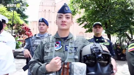 Policías y fuerzas militares engalanarán las calles de Medellín este 20 de Julio