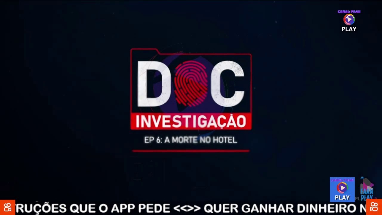 DOC INVESTIGAÇÃO - Ep. 06 | A Morte No Hotel