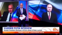 Es usted un asesino? Vladimir Putin da  su primera entrevista a cadena de Estados Unidos por primera vez en 3 años