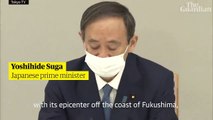 Fuerte sismo sacude a Fukushima, Japon
