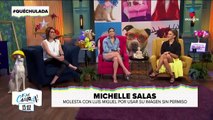 Michelle Salas hija de Luismi está molesta por cómo usaron su imagen en la serie!