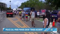 Continua la investigacion el mortal choque durante desfile del orgullo en Florida