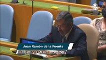 México exhorta a la ONU a mostrar su apoyo contra el bloqueo de Estados Unidos a Cuba
