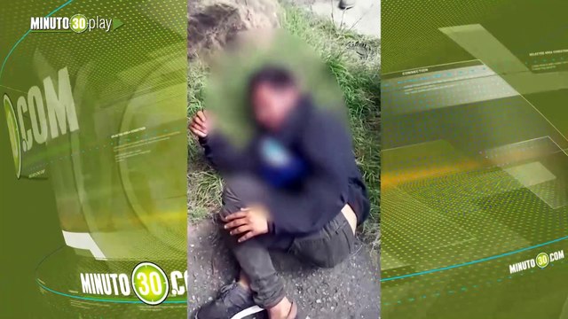 Comunidad atendió a presunto ladrón en Laureles