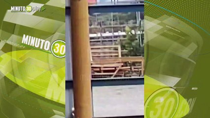 Una persona se le quiso lanzar al tren, vea aquí el angustioso momento