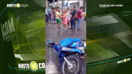 Niña de 5 años murió en un accidente de moto la atropelló un bus de servicio público