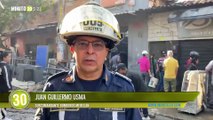 Qué pesar Siete locales afectados y un gatico muerto dejó un incendio en el centro de Medellín